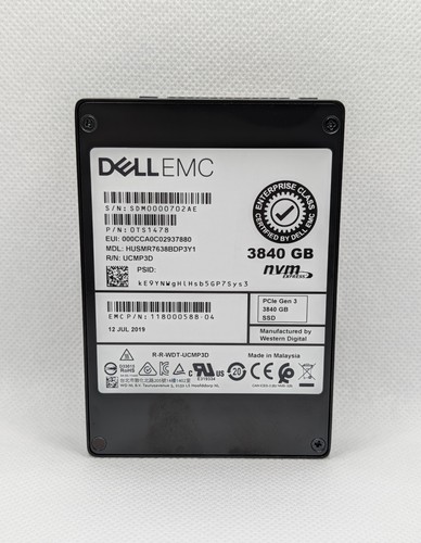 Dell emc 84tb enterprise - 3.84tb,