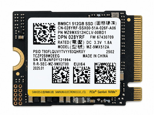 Samsung bm9c1 512gb nvme ssd - samsung,