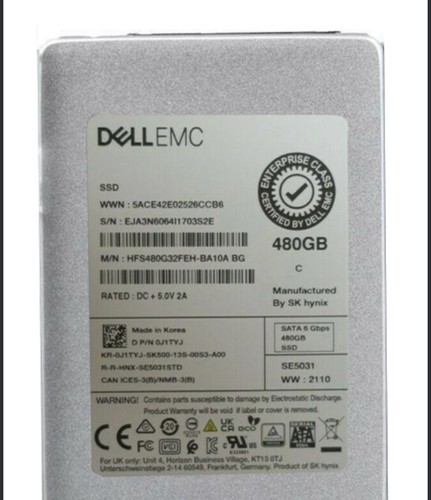 Dell emc 480gb ssd - emc, hynix