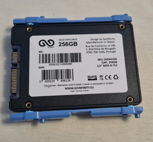 Goinfinity 256gb sata ssd - 2.5",